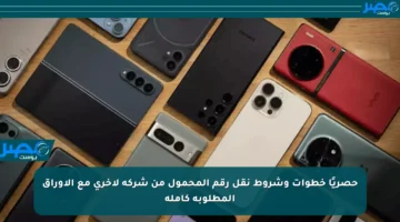 حصريًا خطوات وشروط نقل رقم المحمول من شركة لأخرى مع الأوراق المطلوبة كاملة